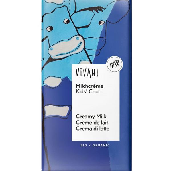 VIVANI CHOCOLATE CON CREMA DE LECHE-KIDS CHOC 100 G